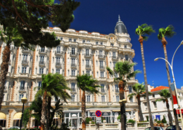 Croisette promenade in Cannes