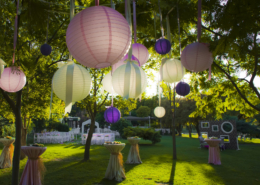 wedding-colorful-light-balls